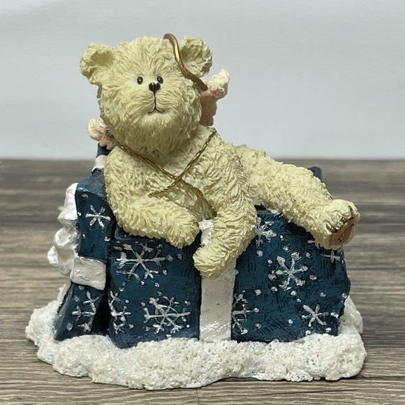 Boyds Bears Other - BOYDS COLLECTION - LIL WINGS  - JOY (CHRISTMAS W/GIFT) - 1E